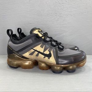 Nike Air VaporMax 2019 (GS) Black Gold